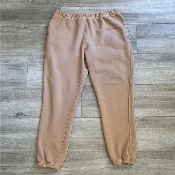 Spiritual Gangster Tan Jogger Sweatpants Size Large - Picture 2 of 14